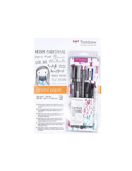 Set caligrafia tombow lettering beginner para...