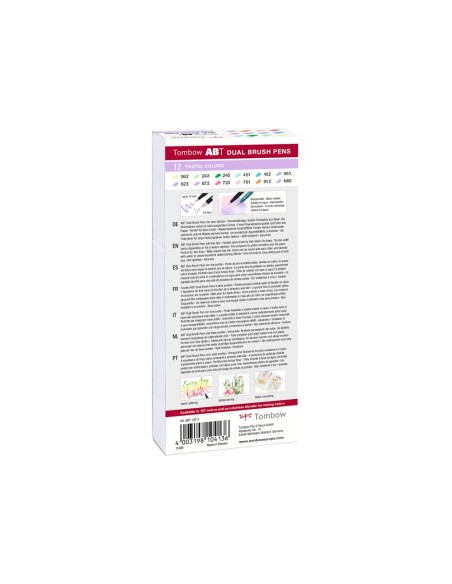 Rotulador tombow abt dual brush acuarelable...