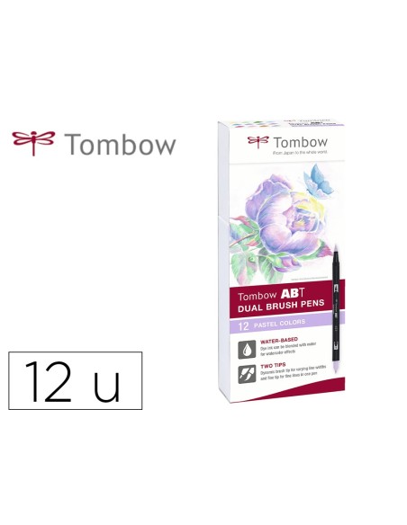 Rotulador tombow abt dual brush acuarelable...