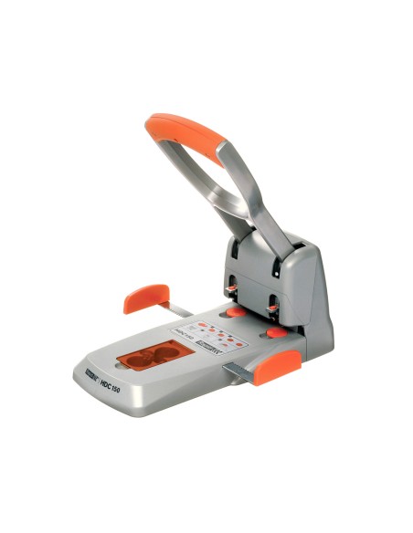 Taladrador rapid hdc150 supreme metalico/abs plata/naranja capacidad 150 hojas