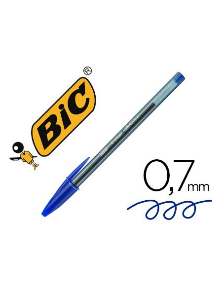Boligrafo bic cristal ultrafine punta forma...