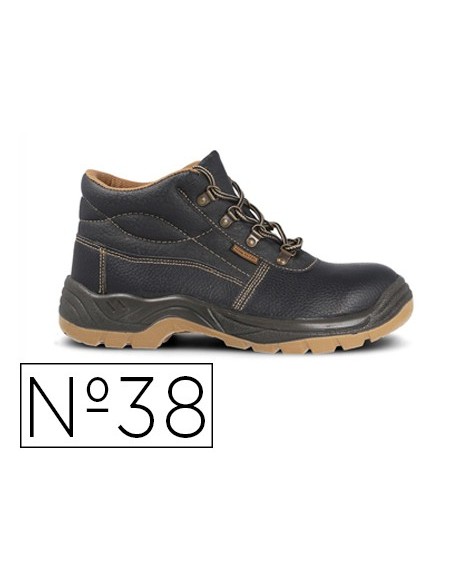 Bota de seguridad paredes s3 negro talla 38