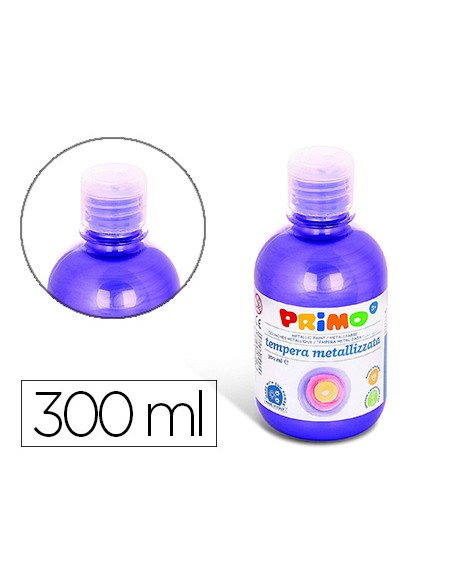 Tempera liquida primo escolar 300 ml violeta metalizado