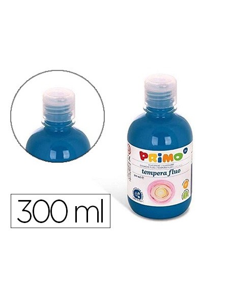 Tempera liquida primo escolar 300 ml azul...