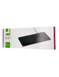 Teclado q-connect negro con... 2