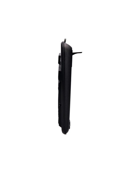 Teclado q-connect negro con cable 1,5 m compatible windows