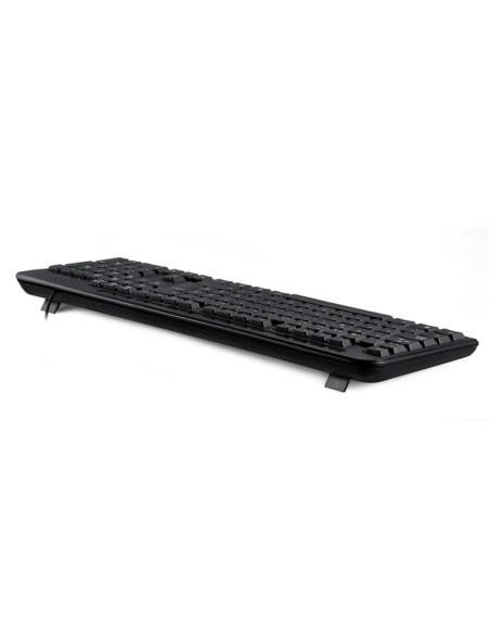 Teclado q-connect negro con cable 1,5 m...