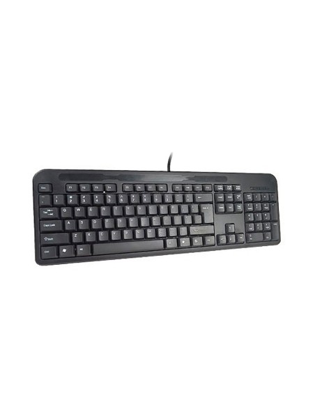 Teclado q-connect negro con cable 1,5 m...