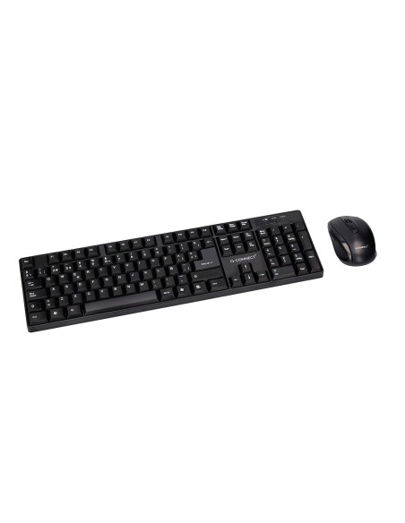Set teclado + raton inalambrico q-connect 2.4g...