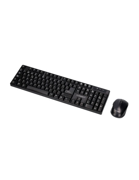 Set teclado + raton inalambrico q-connect 2.4g...