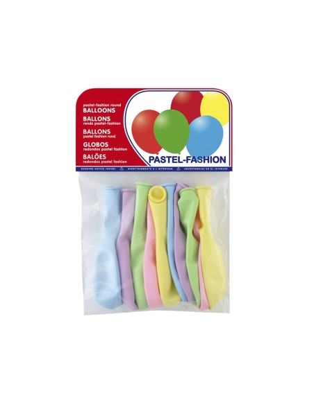 Globo 100% latex biodegradable pastel claro...