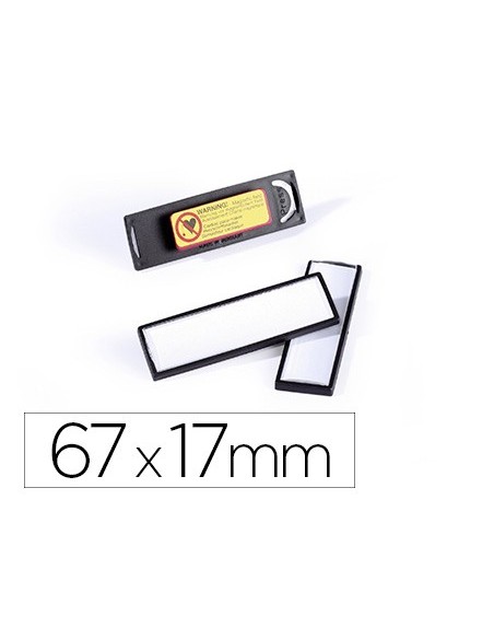 Identificador portanombre durable pvc...