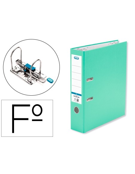 Archivador de palanca elba carton forrado pvc...