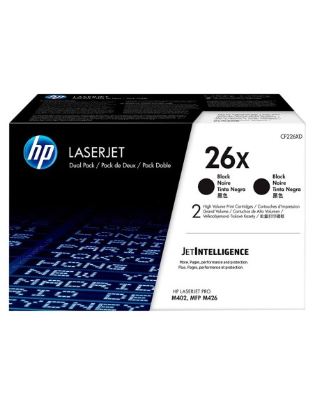 Toner hp laserjet pro 26x m402 mfp m426 negro...