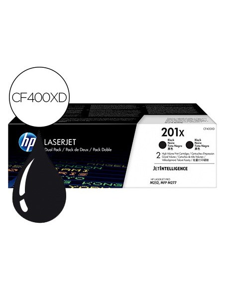 Toner hp laserjet 201x m252 mfp m277 negro pack...