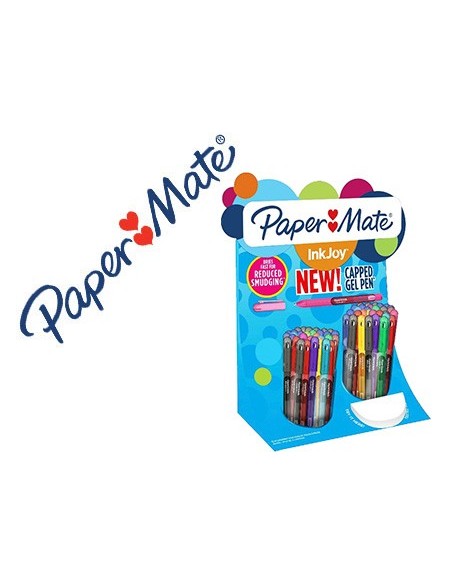 Boligrafo paper mate inkjoy gel 600 expositor...