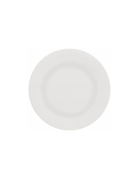 Plato papel reciclable blanco 15 cm paquete 100...