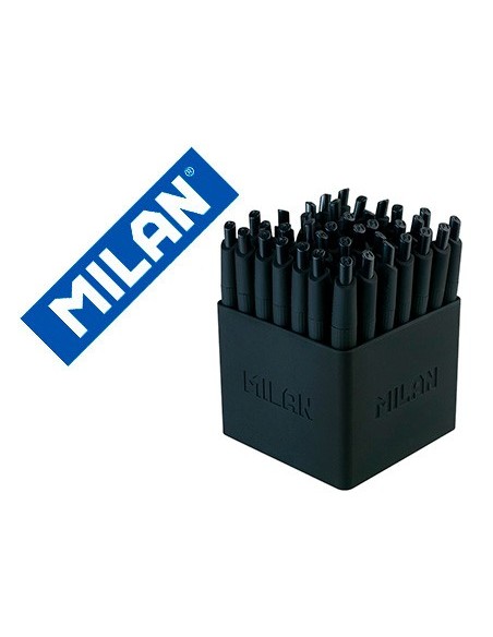 Boligrafo milan p1 retractil 1 mm touch mini...