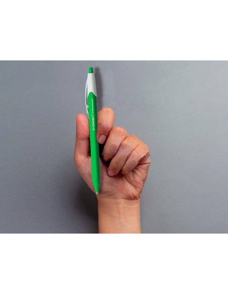 Boligrafo q-connect retractil kf14625...