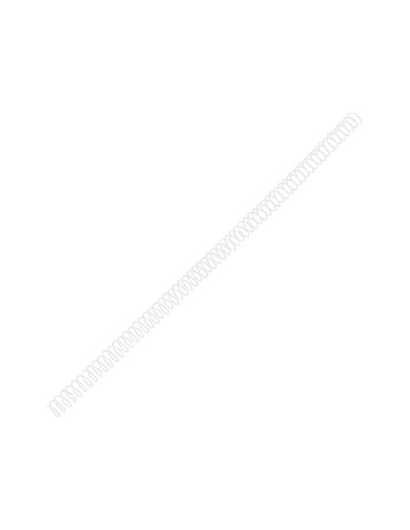 Espiral metalico q-connect blanco 64 5:1 12 mm...