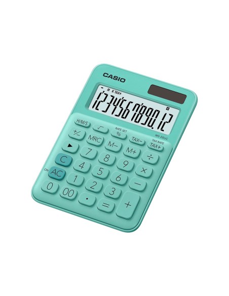 Calculadora casio ms-20uc-gn sobremesa 12...
