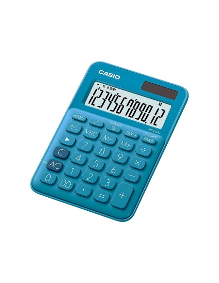 Calculadora casio ms-20uc-bu sobremesa 12...