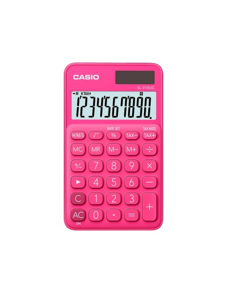 Calculadora casio sl-310uc-rd bolsillo 10...