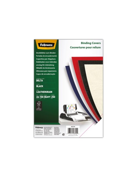 Tapa de encuadernacion fellowes din a4 carton...