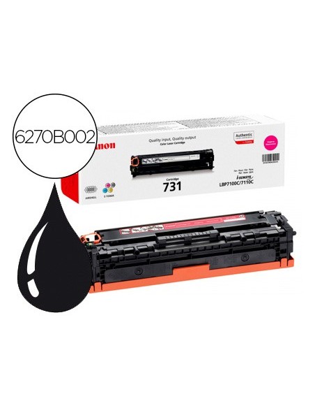 Toner canon 731 m i-sensys lbp7100cn /...