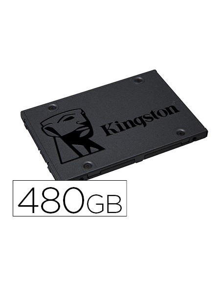 Disco duro ssd kingston 2,5\" interno sa400s37 480 gb