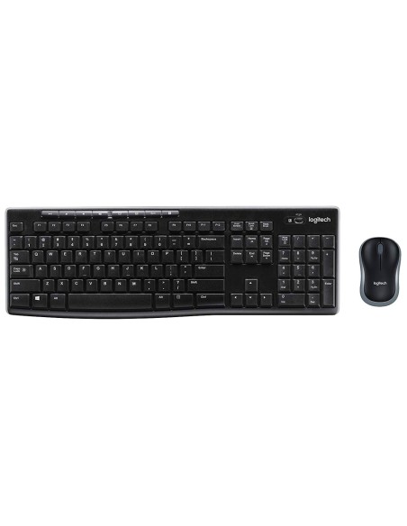 Set teclado + raton logitech mk270 inalambrico...