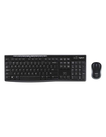 Set teclado + raton logitech mk270 inalambrico...