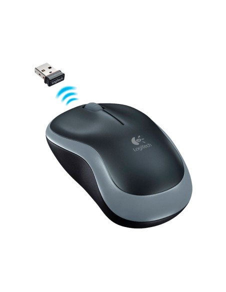 Raton logitech optico inalambrico nano receptor...