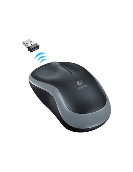 Raton logitech optico inalambrico nano receptor...