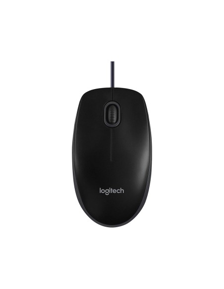 Raton logitech optico b100 usb 800 ppp negro