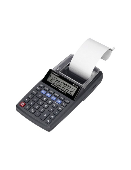 Calculadora q-connect impresora pantalla papel...