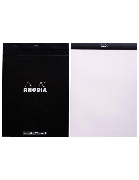 Bloc nota rhodia black dot pad din a4 80 hojas...