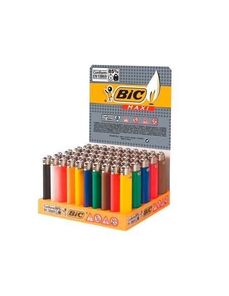 Encendedor bic maxi j26 expositor de 50...