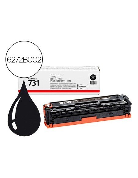 Toner canon 731 bk i-sensys lbp7100cn /...