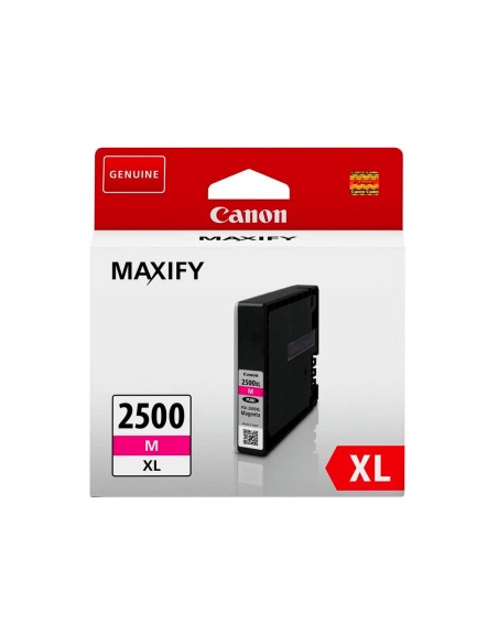 Ink-jet canon pgi 2500 xl maxify ib4050 / mb5050 / mb5150 / mb5155 / mb5350 / mb5450 magenta 1295 paginas