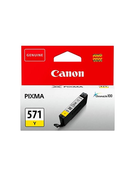 Ink-jet canon cli 571 pixma ts5051 / ts6050 / ts8051 / ts9050 / amarillo 161 paginas