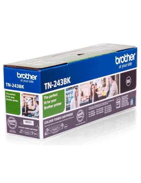 Toner brother tn247bk dcp-l3510cdw / hl-l3270cdw / mfc-l3710cw negro 3000 paginas