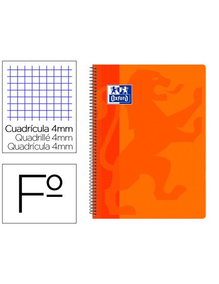 Cuaderno espiral oxford school classic tapa...