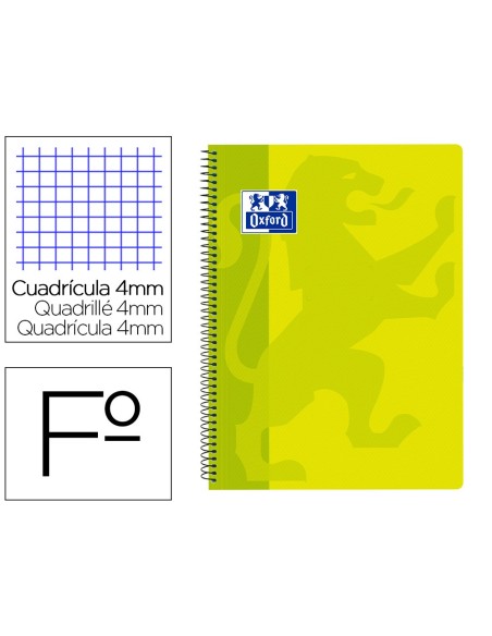 Cuaderno espiral oxford school classic tapa...