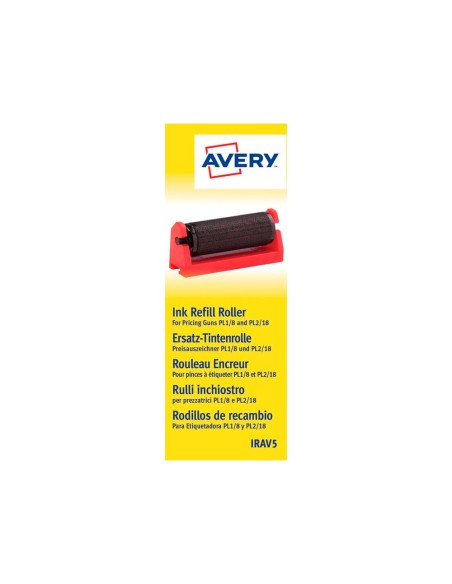 Rodillo entintador avery para etiquetadora...