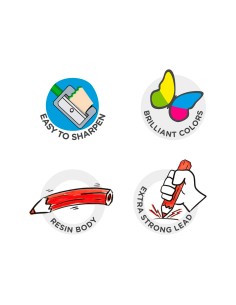 Lapices de colores carioca...