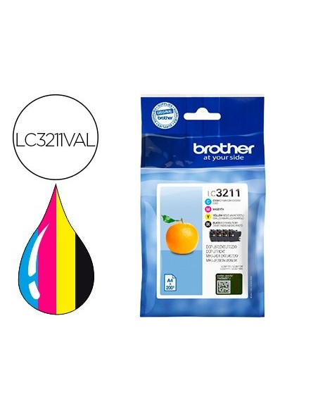 Ink-jet brother lc3211 dcp-j572 / dcp-j772 /...