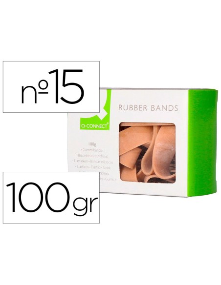 Bandas elasticas q-connect 100 gr 150x10 mm...