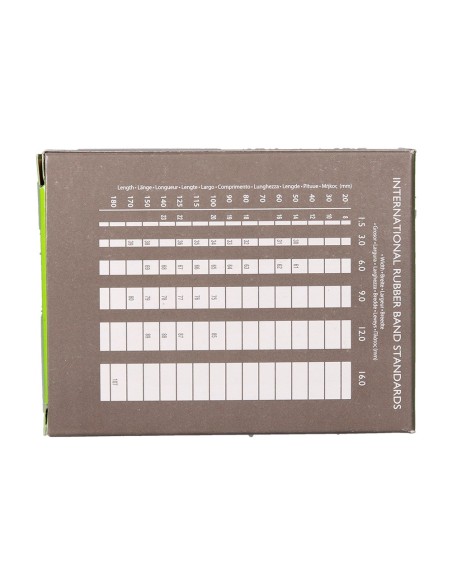 Gomillas elasticas q-connect 100 gr 150x3 mm...