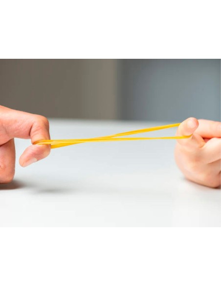 Gomillas elasticas q-connect 100 gr 100x3 mm...